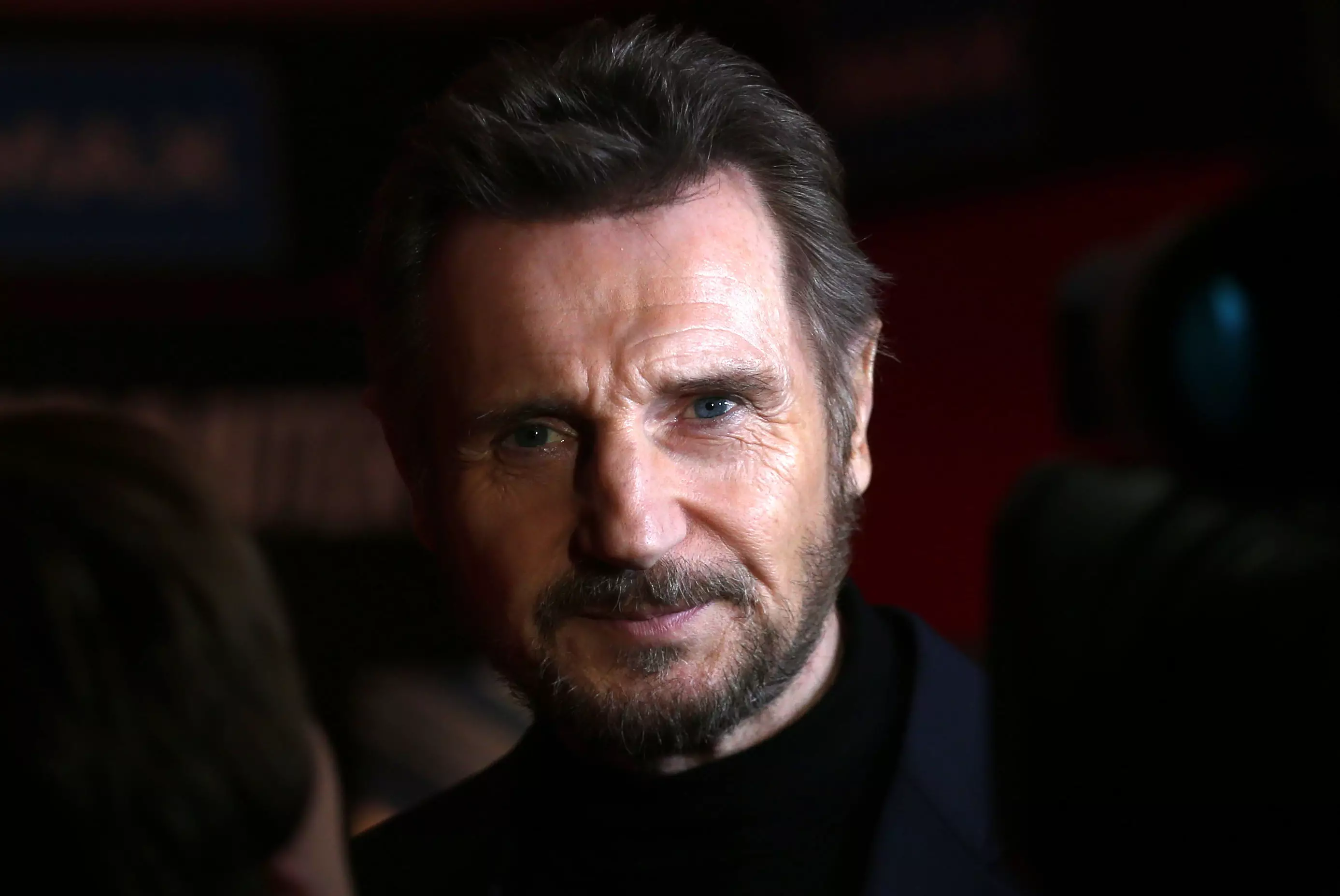 Liam Neeson's new film is number three in the US box office.