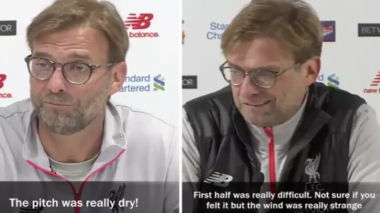 Someone's Made A Video Of Every Time Jurgen Klopp's Blamed The Weather