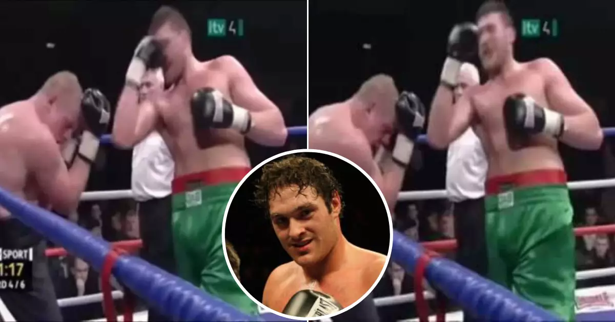 Throwback To Tyson Fury Punching Himself In The Face With His Own Brutal Uppercut
