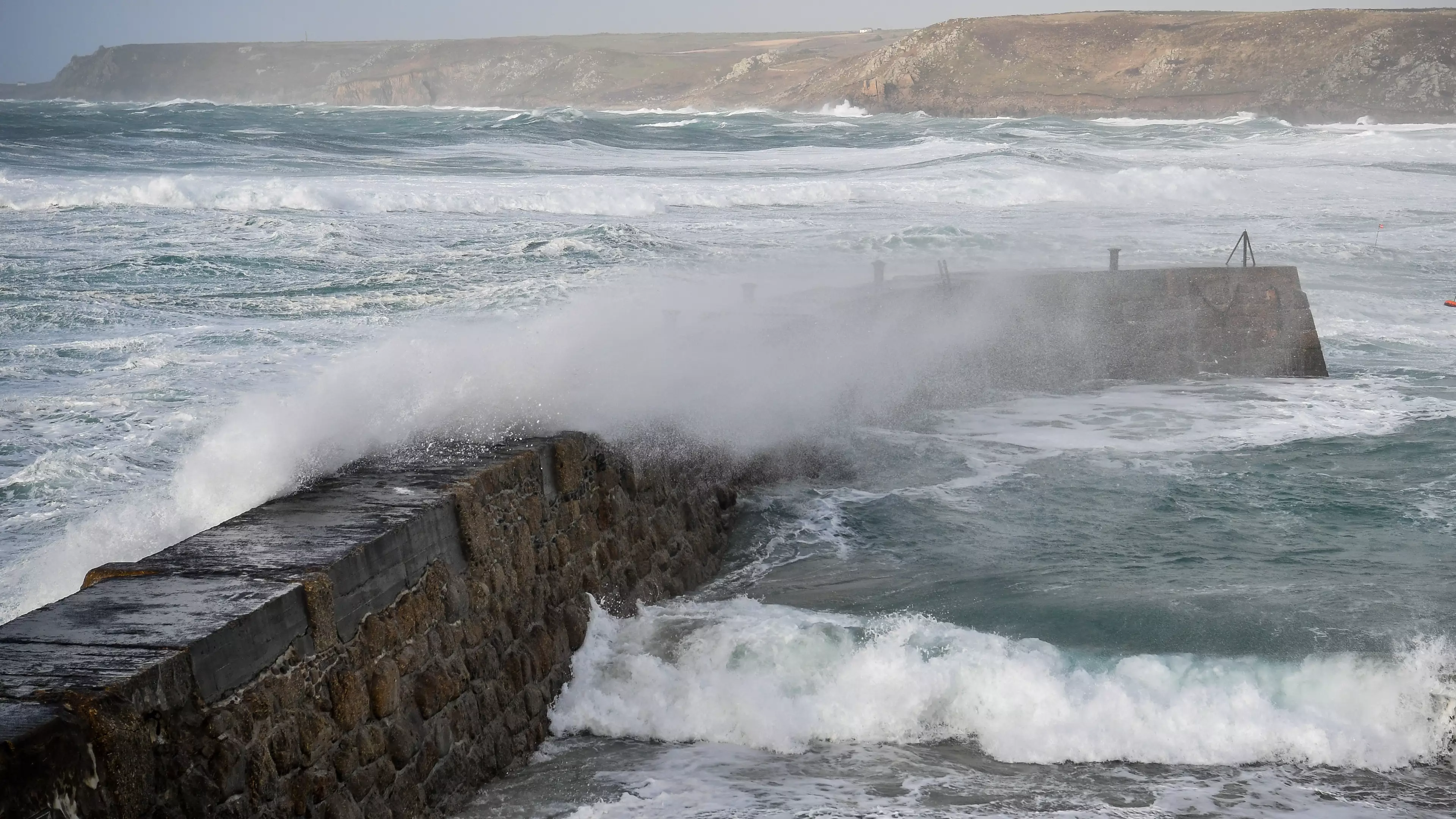 Danger To Life Warning Issued As Storm Dennis Brings 'Weather Bomb'