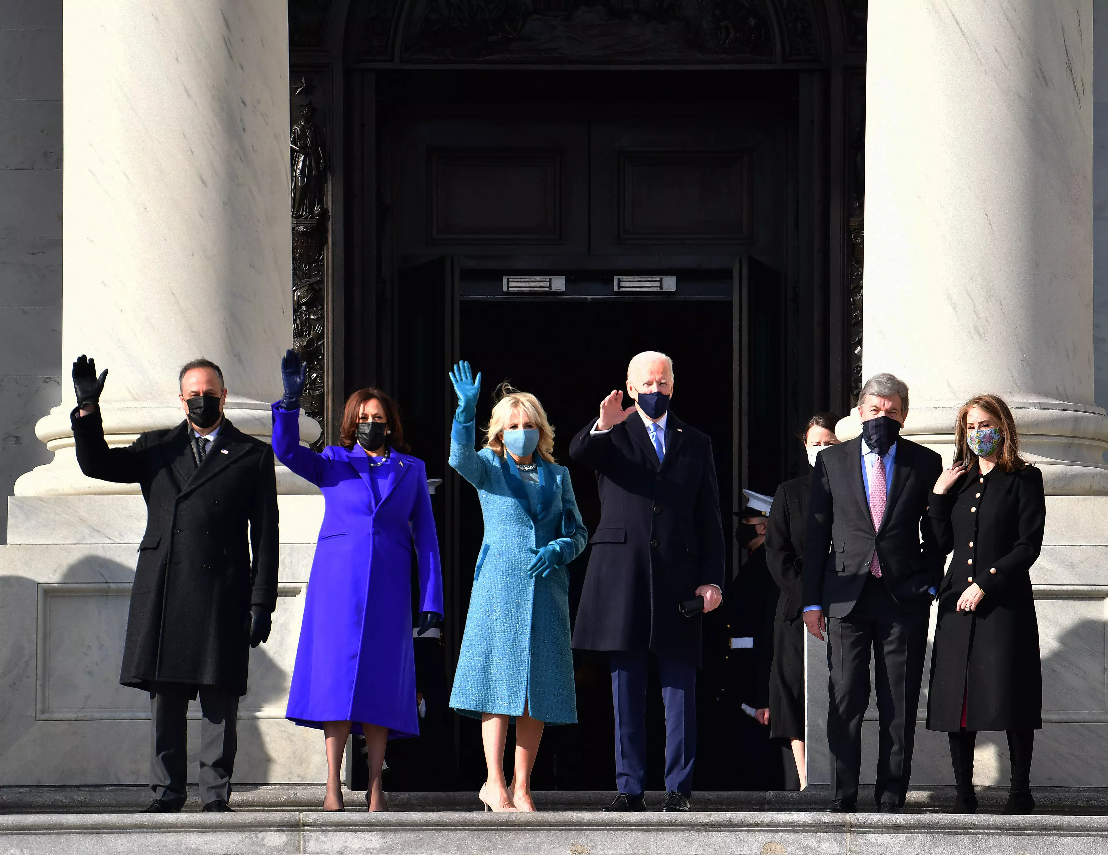 President Joe Biden and Vice President Kamala Harris were sworn in today.