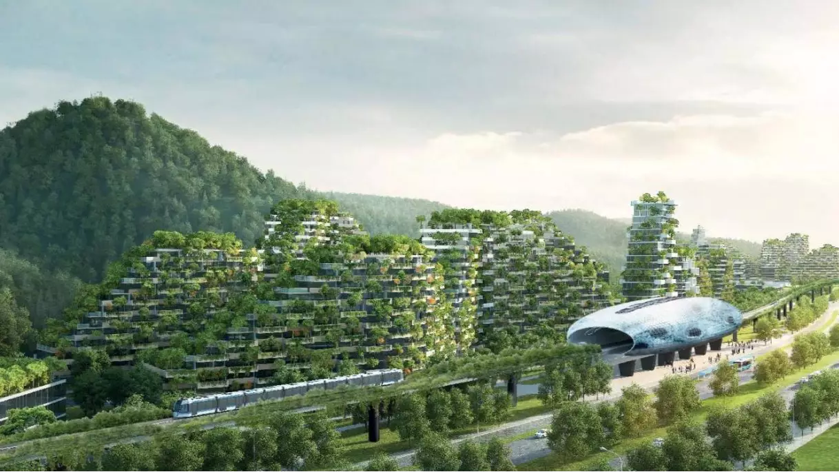 China Is Building World's First 'Forest City' With 40,000 Trees To Tackle Pollution Problems