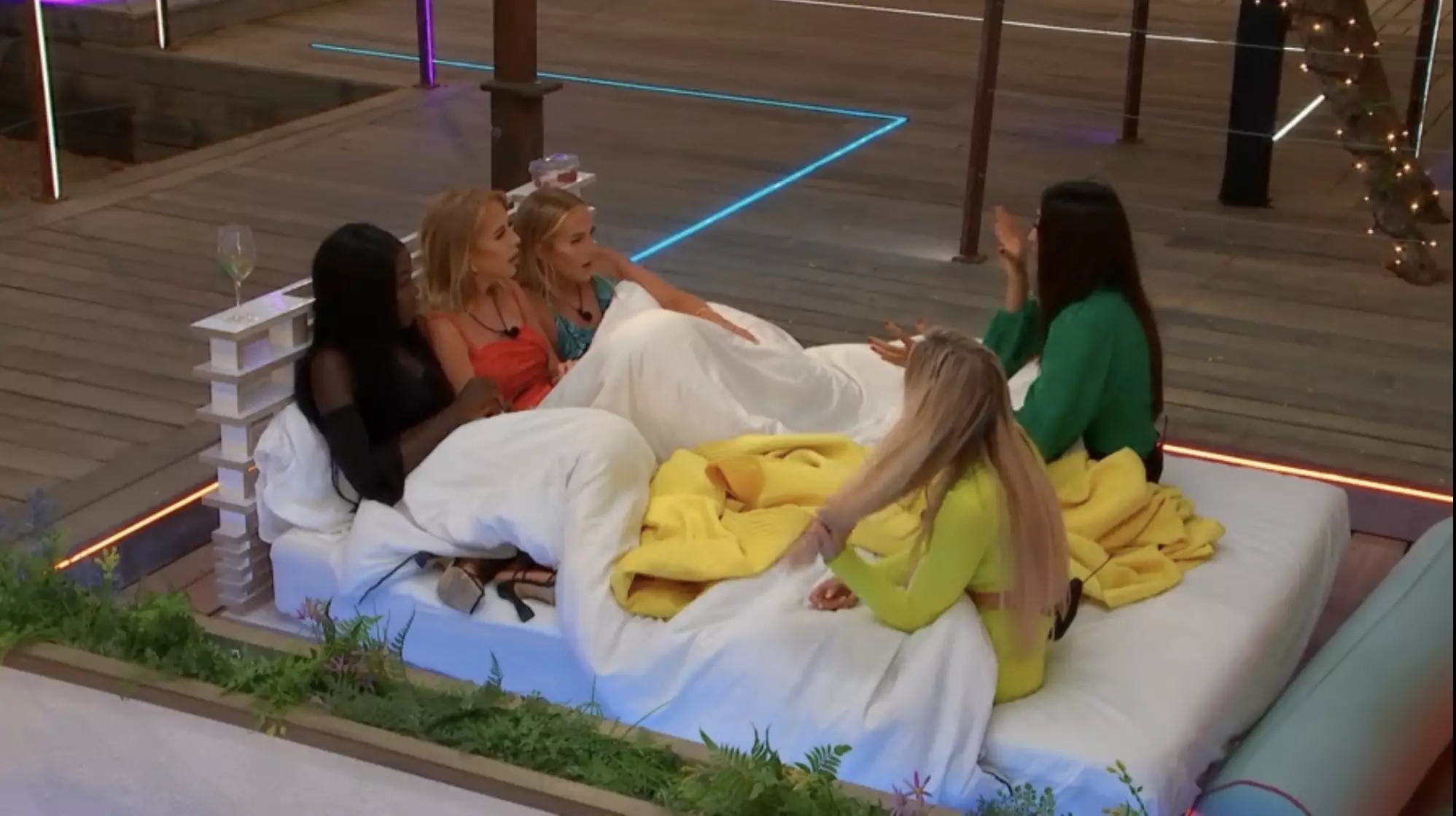 The girls were on the daybed discussing stars when Priya made the remark (