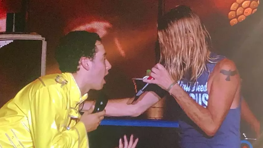 Foo Fighters Pull Man Dressed As Freddie Mercury On Stage During Queen Cover