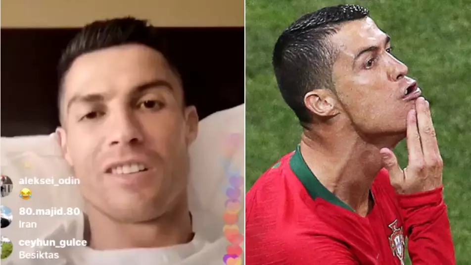 Cristiano Ronaldo Even Thinks He Is The Greatest Of All Time 