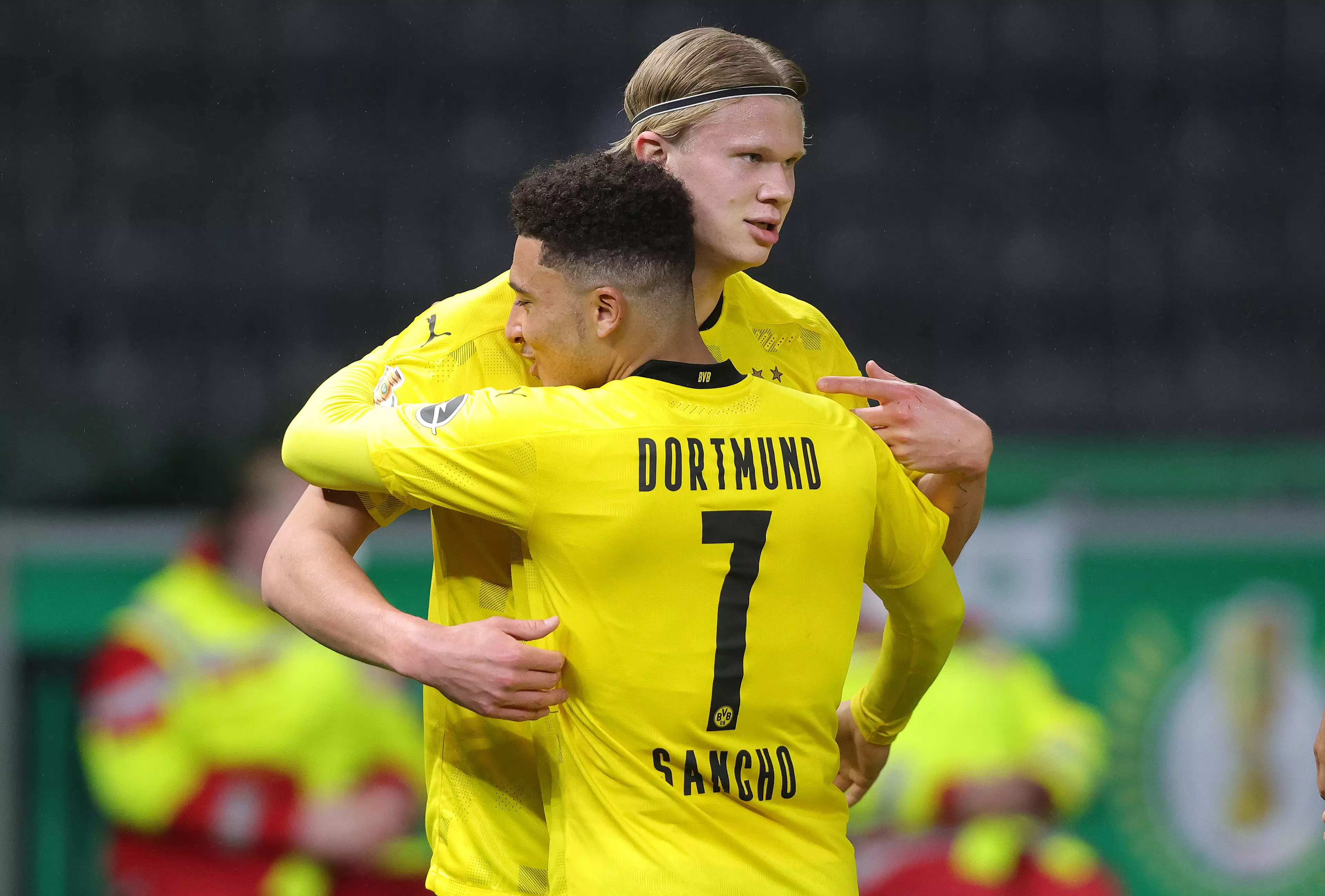 Sancho wears seven in Germany but looks set to change. Image: PA Images