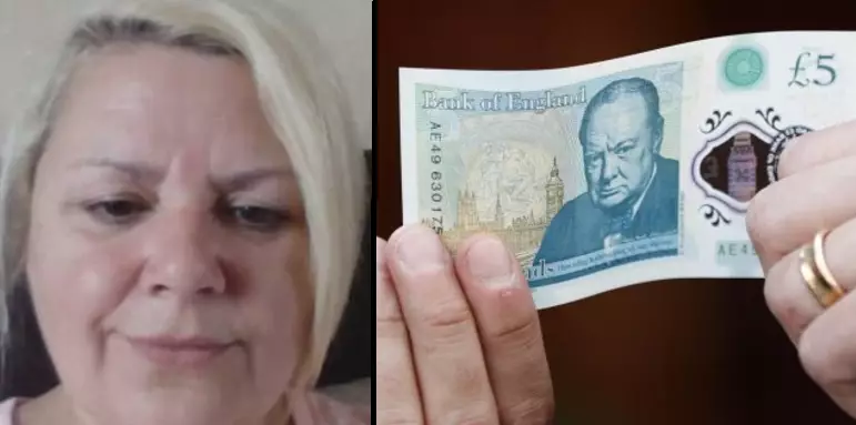 Woman Finds A Misprint On A New Fiver, Sells It For £1,699