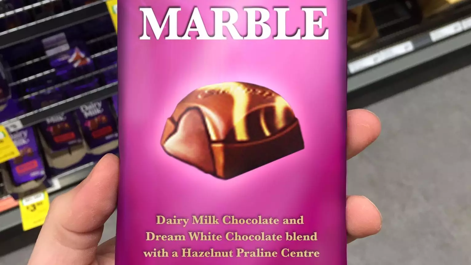 Facebook Group Has 'Proof' Cadbury Is Bringing Back Marble To Australia