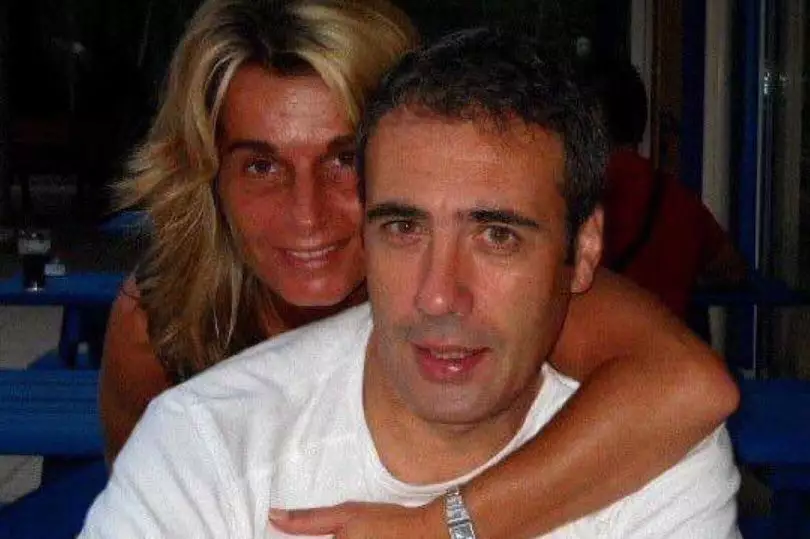Philippe Monguillot pictured with his wife Veronique.