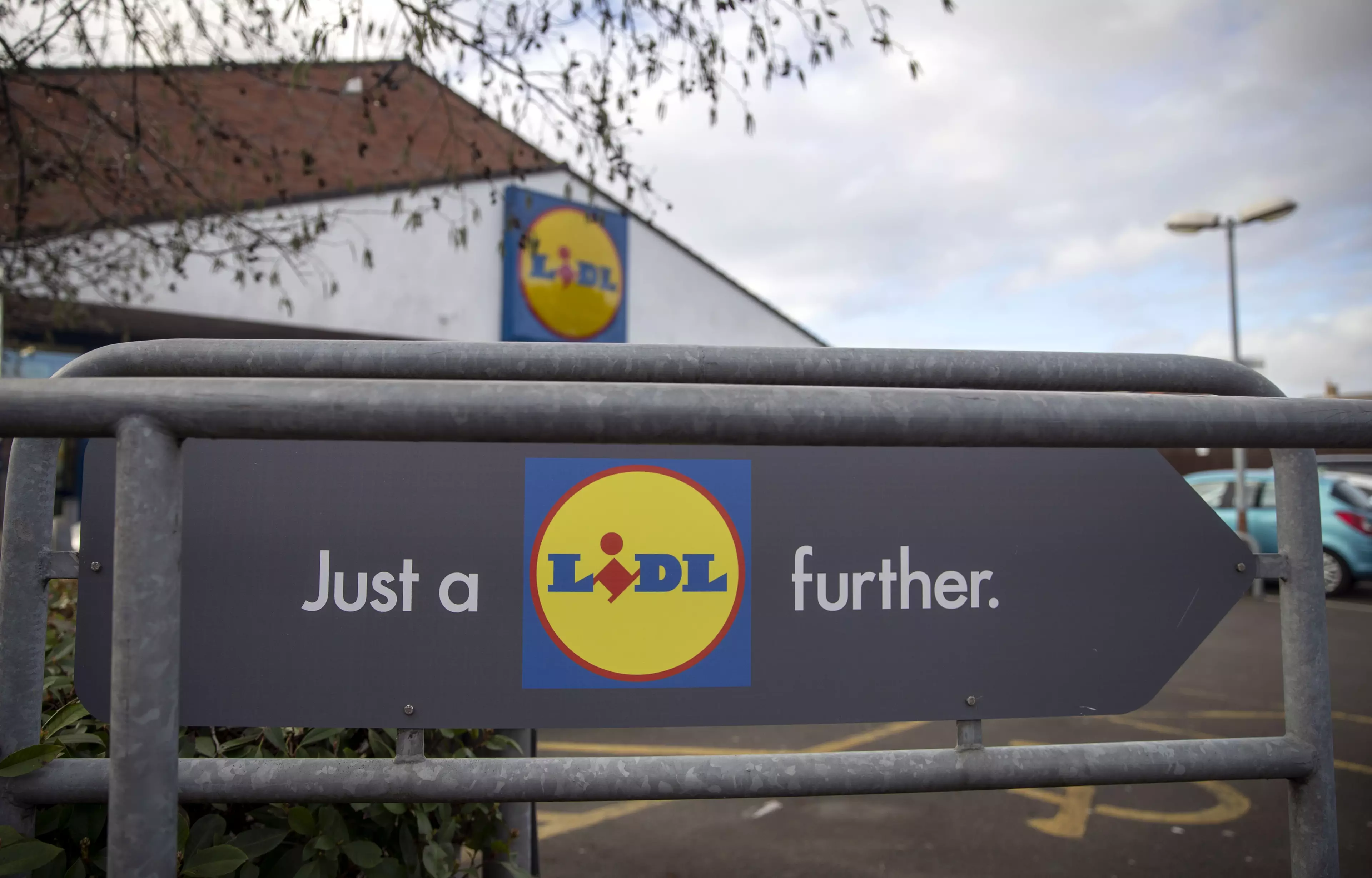 Just a Lidl further... to the pub.