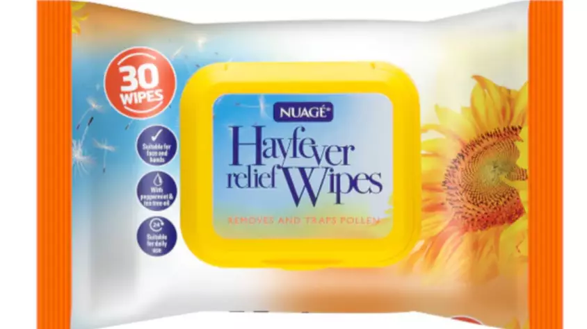 Hay Fever Sufferers Praise 'Life Saver' 99p Wipes