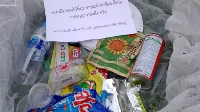 Thai National Park Mails Rubbish Back To People Who Have Littered