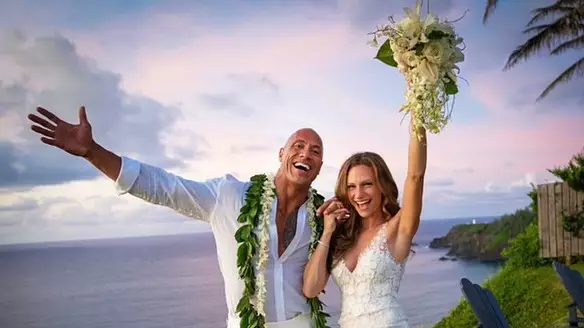Dwayne 'The Rock' Johnson Marries Long-Time Girlfriend Lauren Hashian In Hawaii