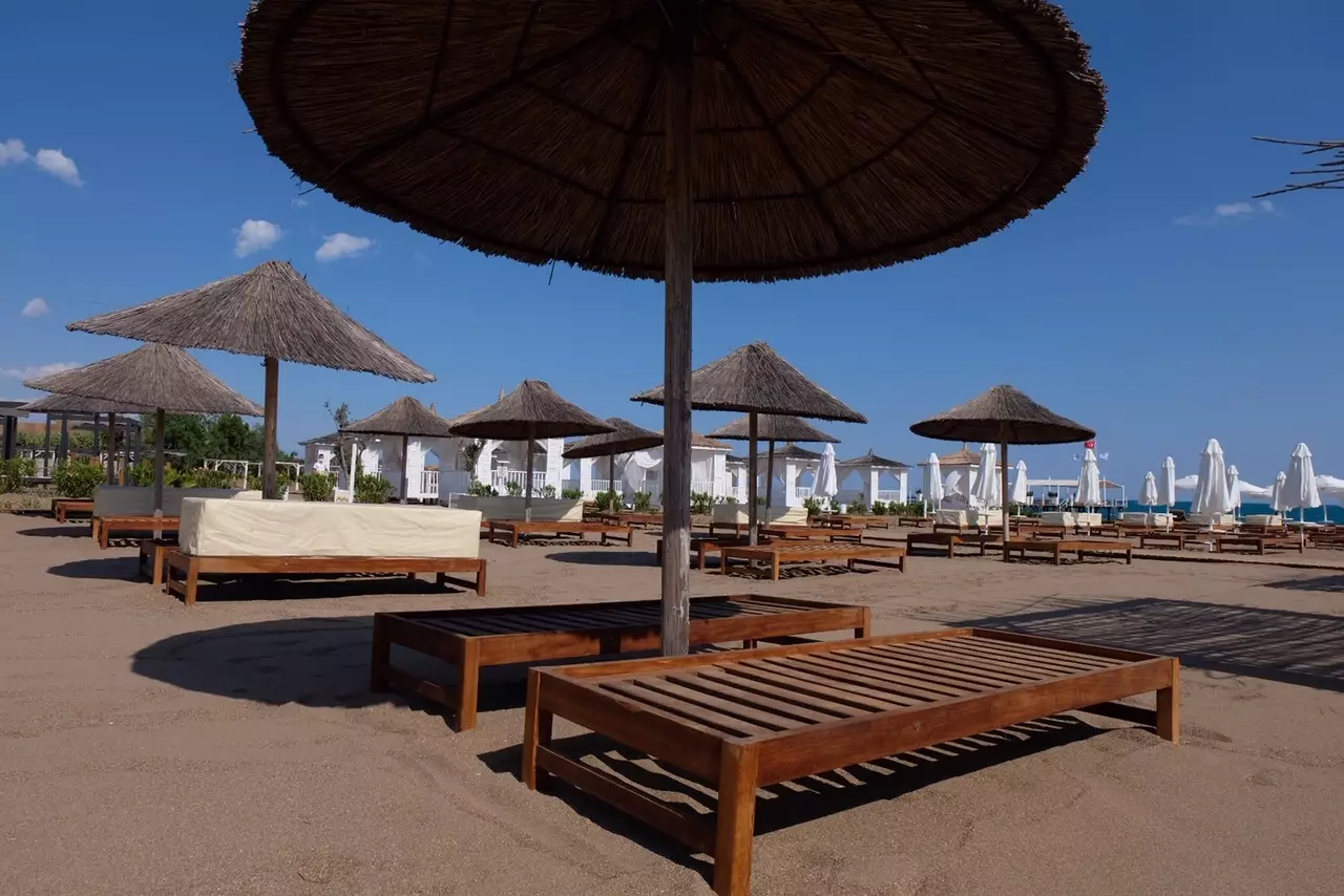 Beaches in Turkey have been deserted until recent weeks.