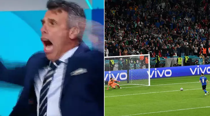 Gianfranco Zola Goes Wild With Delight As Italy Defeat Spain On Penalties In Euro 2020 Semi-Final
