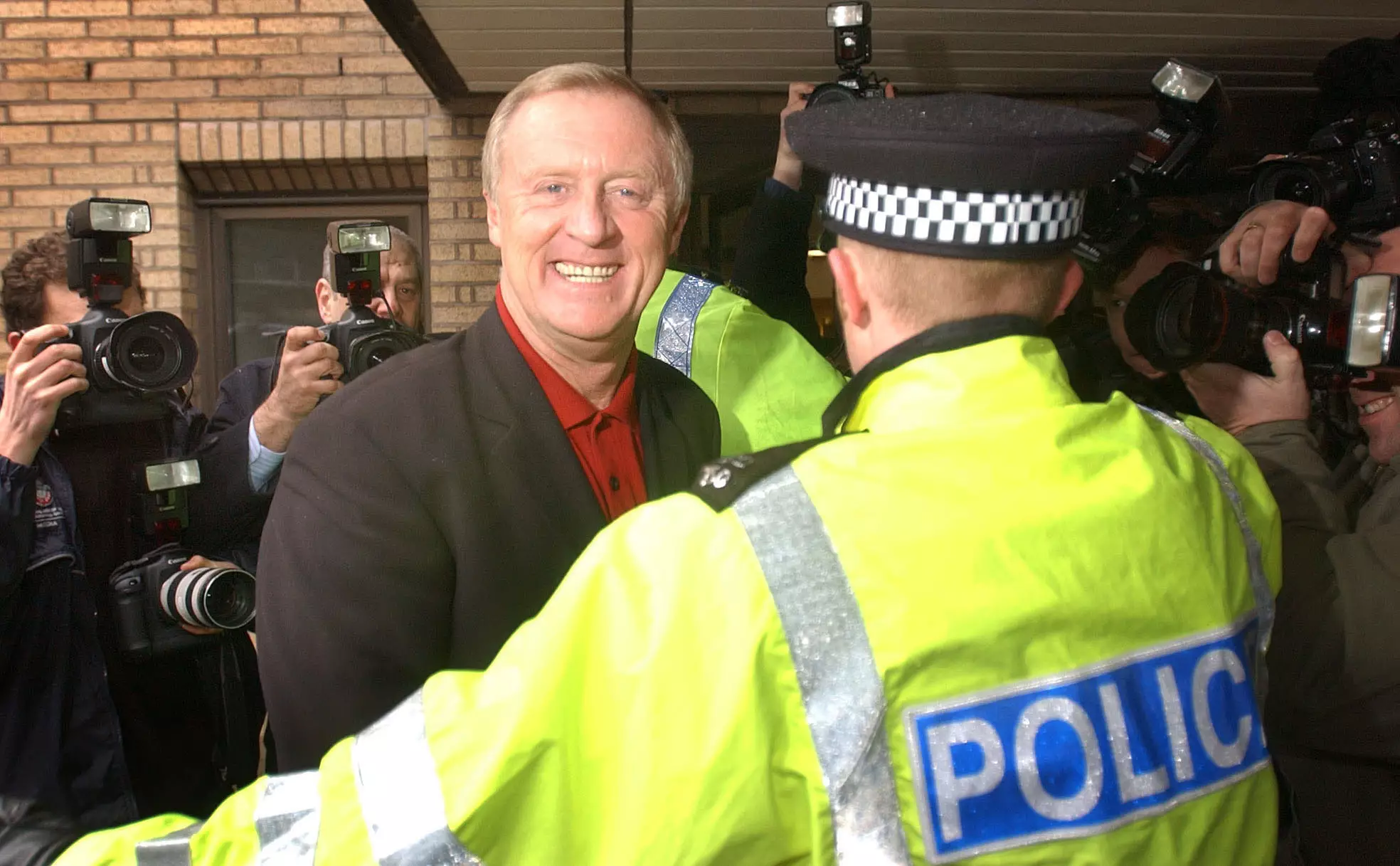 Chris Tarrant at the trial in 2003.