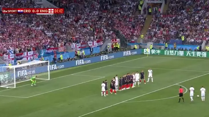 Watch: Kieran Trippier Opens Scoring Against Croatia With Stunning Free-Kick