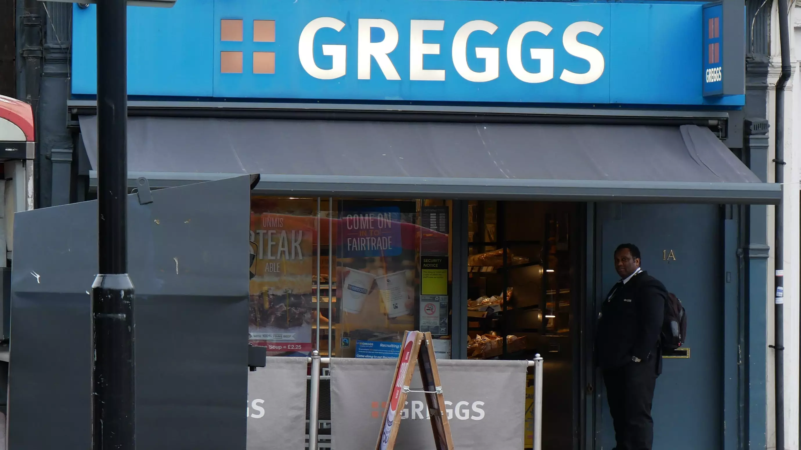 Greggs Has Started Employing Bouncers And People Can't Quite Believe It