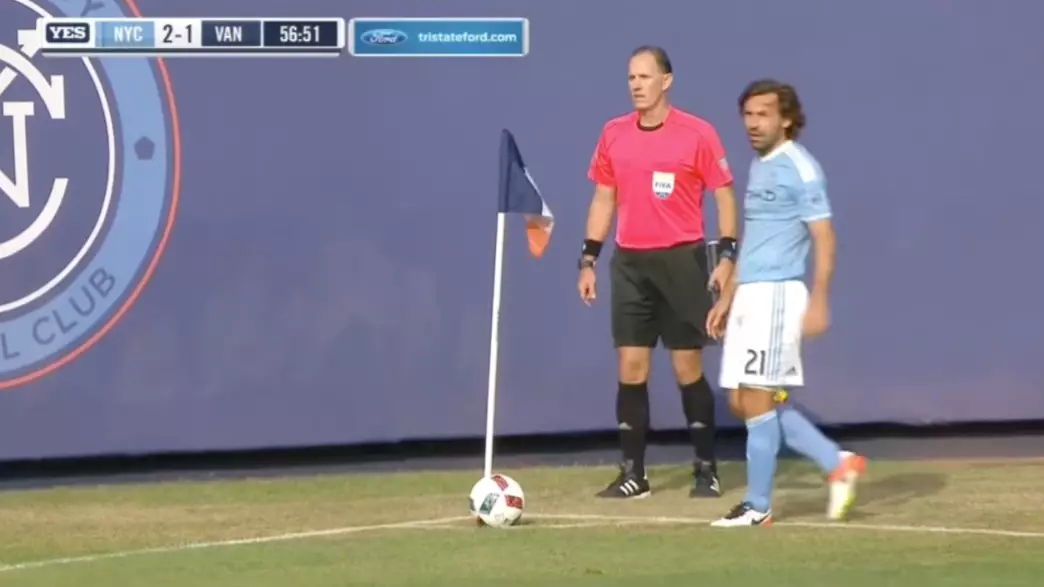When Andrea Pirlo Took The 'Worst Corner Ever' And It Became A Meme 