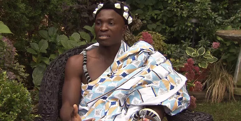 Chief Of Ghanaian Tribe Goes Back To Canada To Do Some Landscaping  