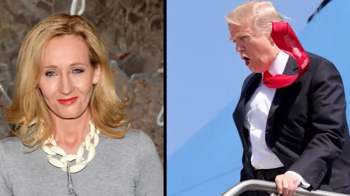 J.K. Rowling Insulted Donald Trump In The Most British Way Ever