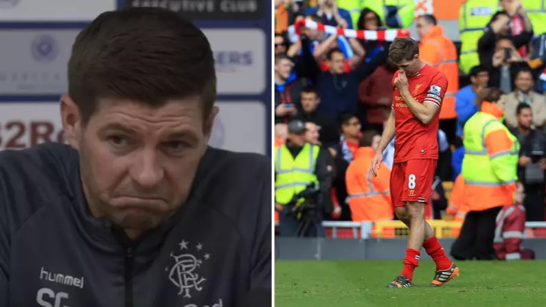 Steven Gerrard Responds To Manchester City Possibly Having Title Stripped