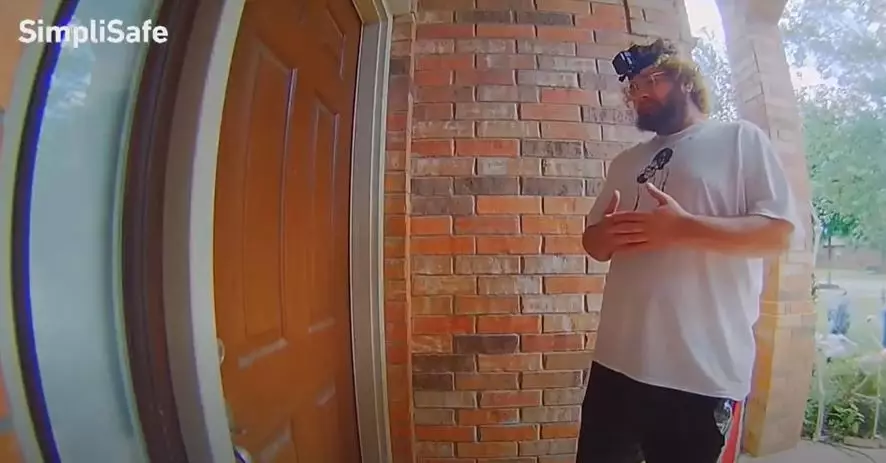 Williams shared footage of Hassle outside of his house in a YouTube video.