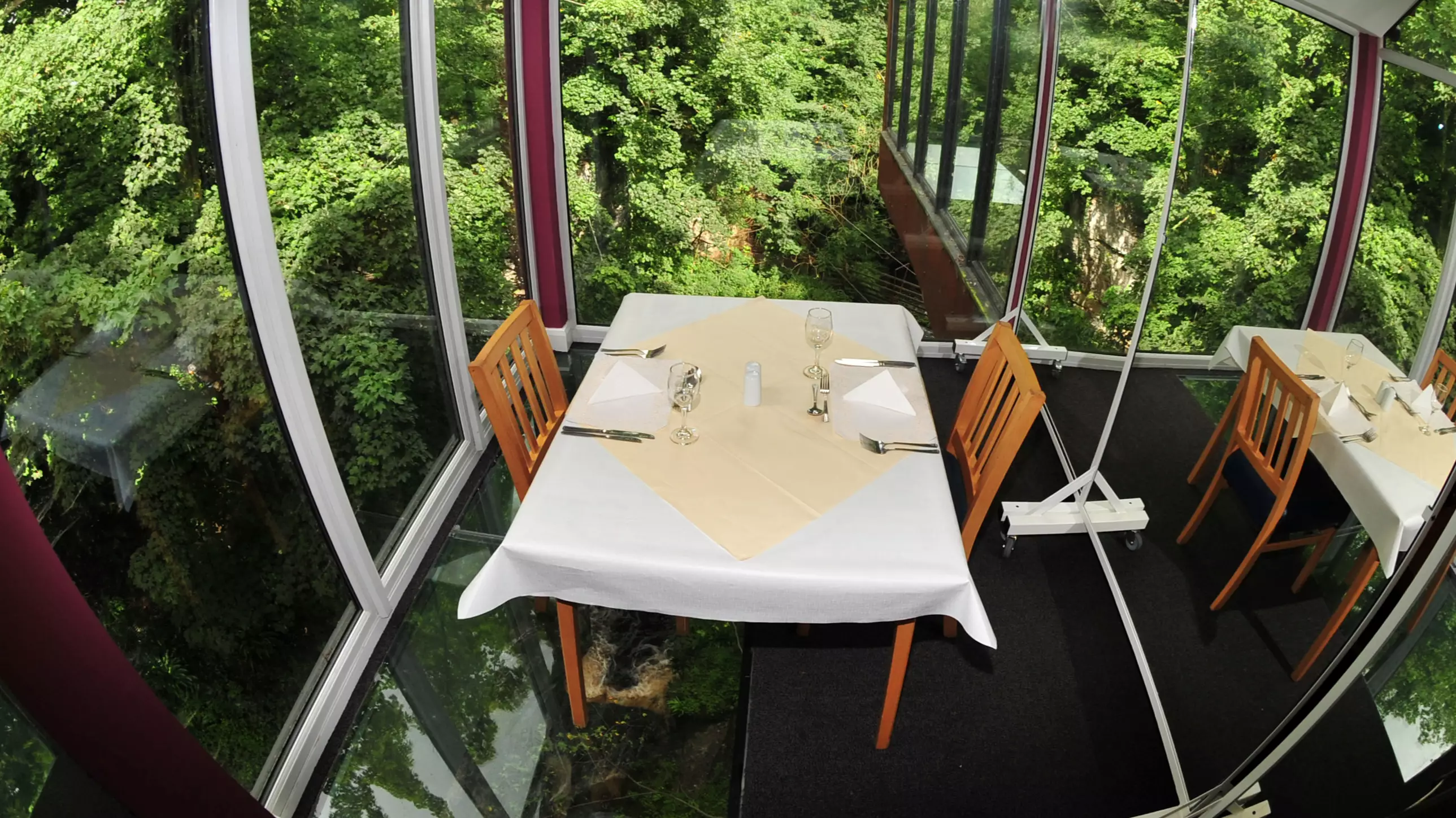 You Can Now Dine In A Glass Restaurant Overlooking A 80ft Gorge In Yorkshire