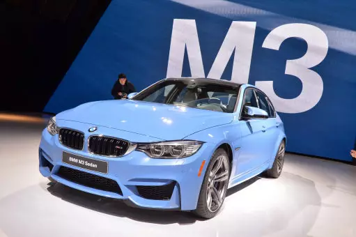 The BMW M3 Sedan - a car driven by dickheads, apparently.
