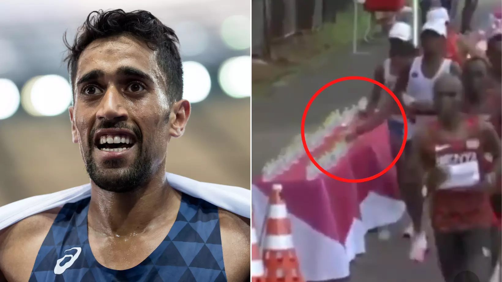 French Marathon Runner Who 'Knocked Over' Water Bottles Breaks His Silence Amid Cheat Claims