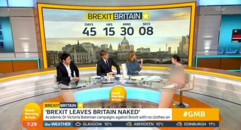 Dr Bateman discussed Brexit on GMB this morning.