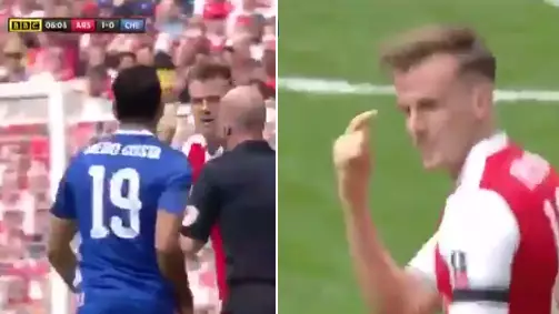 WATCH: Arsenal Fans Absolutely Loved What Rob Holding Said To Diego Costa