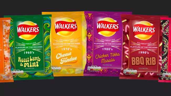 ​Walkers Launches Six New Crisp Flavours For 70th Anniversary