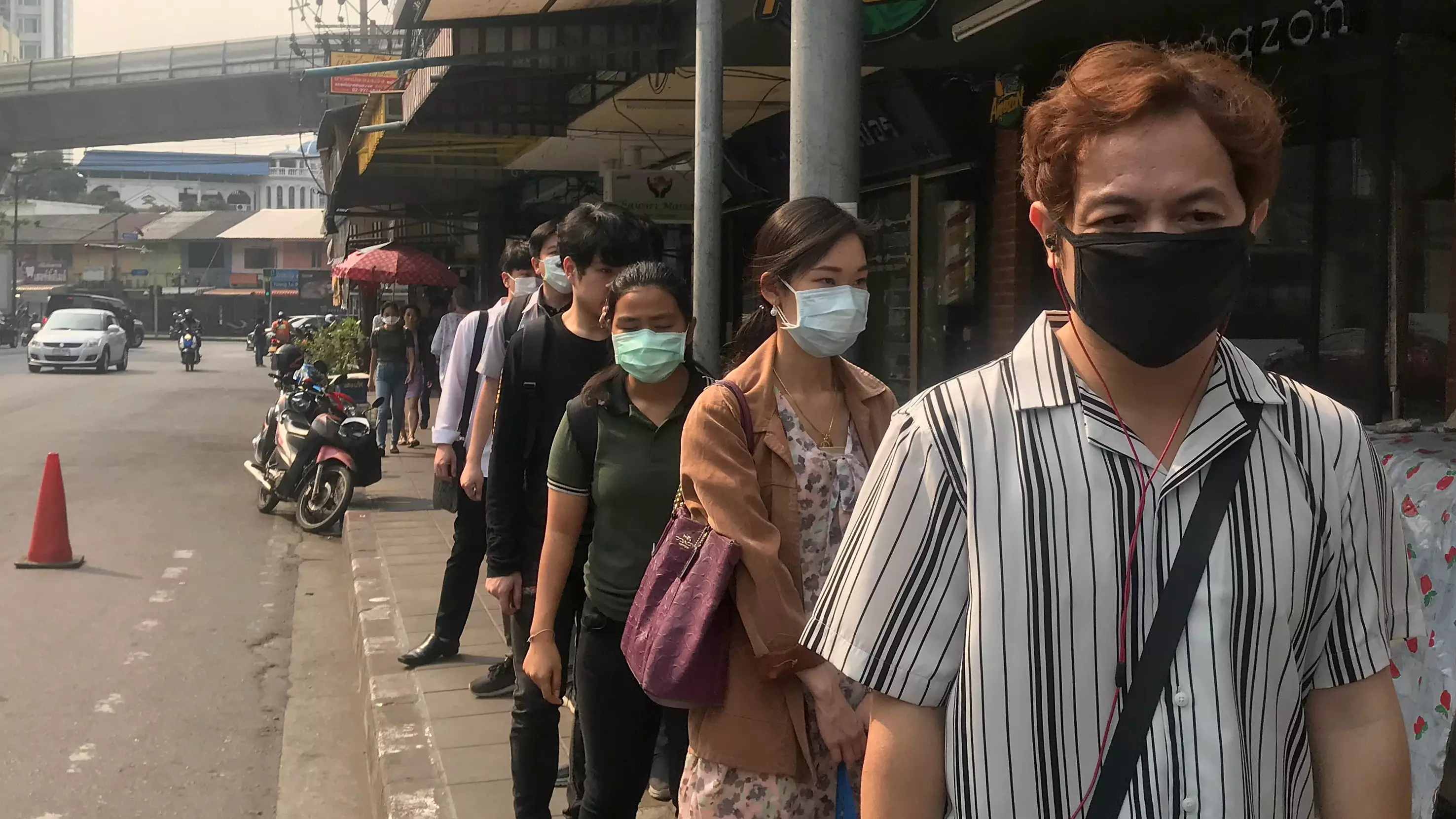 Bangkok Citizens Coughing Up Blood Because Of Thick Smog
