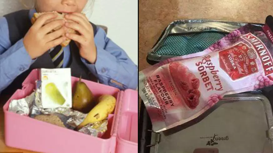 Kid Goes To School With Vodka For Lunch And Mum Didn't Realise