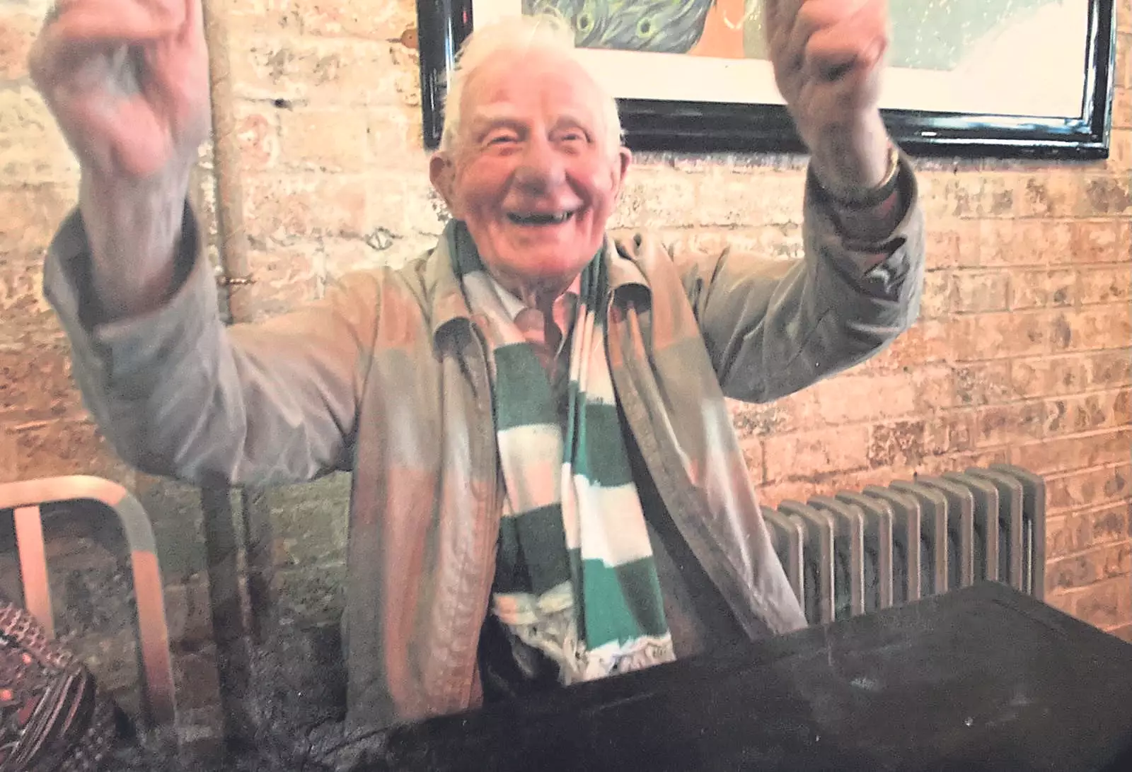 John was a passionate Hibs supporter.