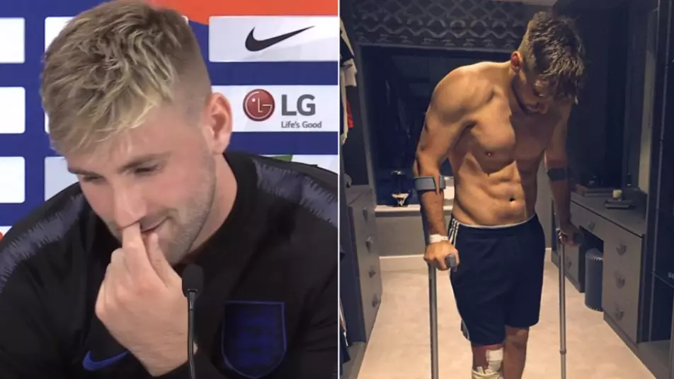 Luke Shaw Reveals He 'Almost Lost His Leg' In Shocking Press Conference 
