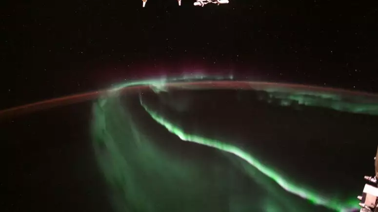 Astronaut Shares Amazing Photo Of The Northern Lights From Above