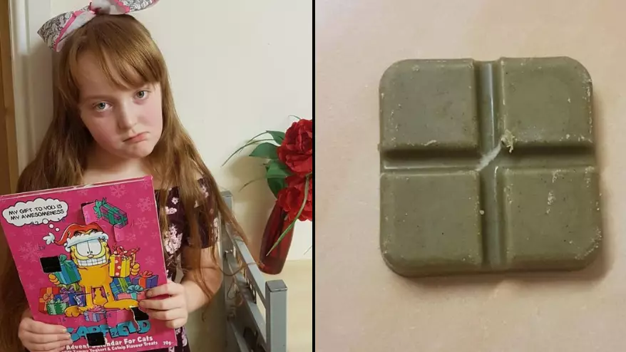 Schoolgirl Has Been Eating B&M Advent Calendar That Was Actually Meant For Cats