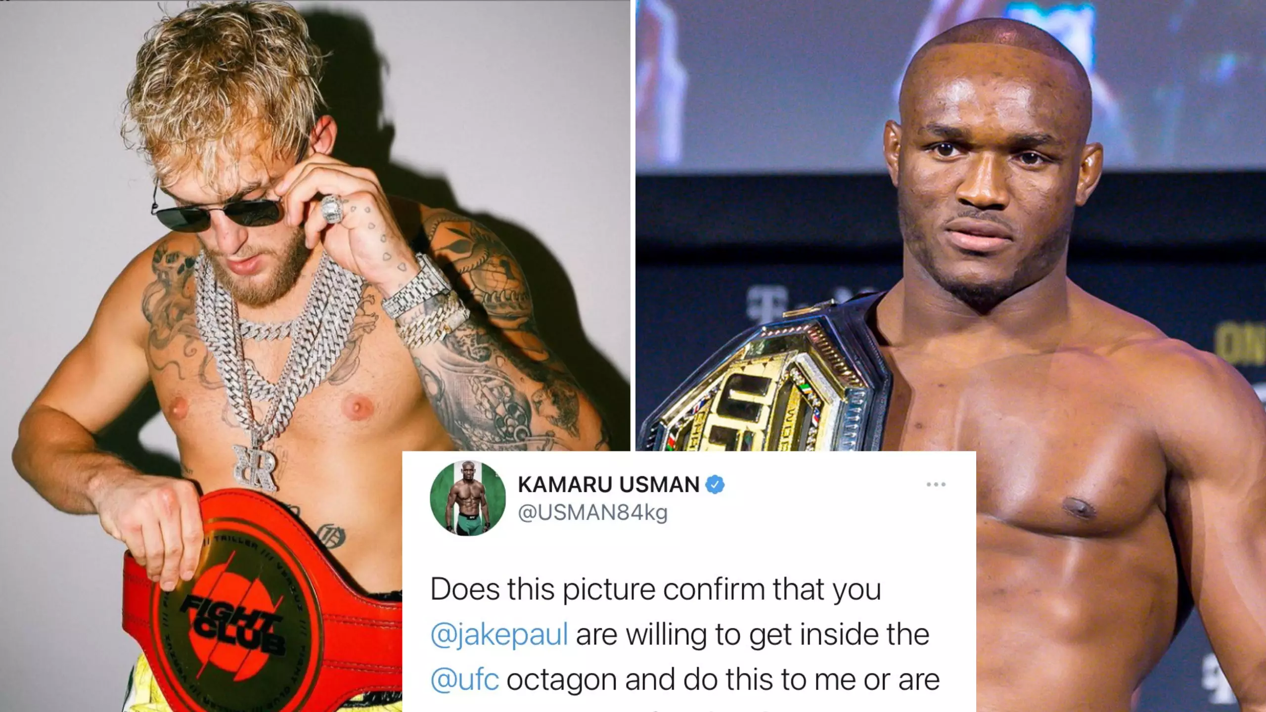 Kamaru Usman Thinks Jake Paul Has CONFIRMED UFC Fight With Him After Savage Callout