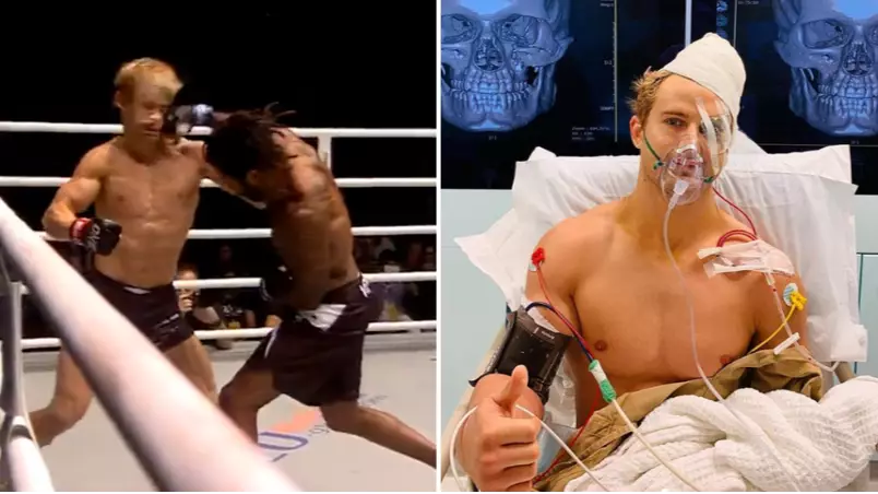 Sage Northcutt Left With Eight Facial Fractures After Being Knocked Out Inside 29 Seconds