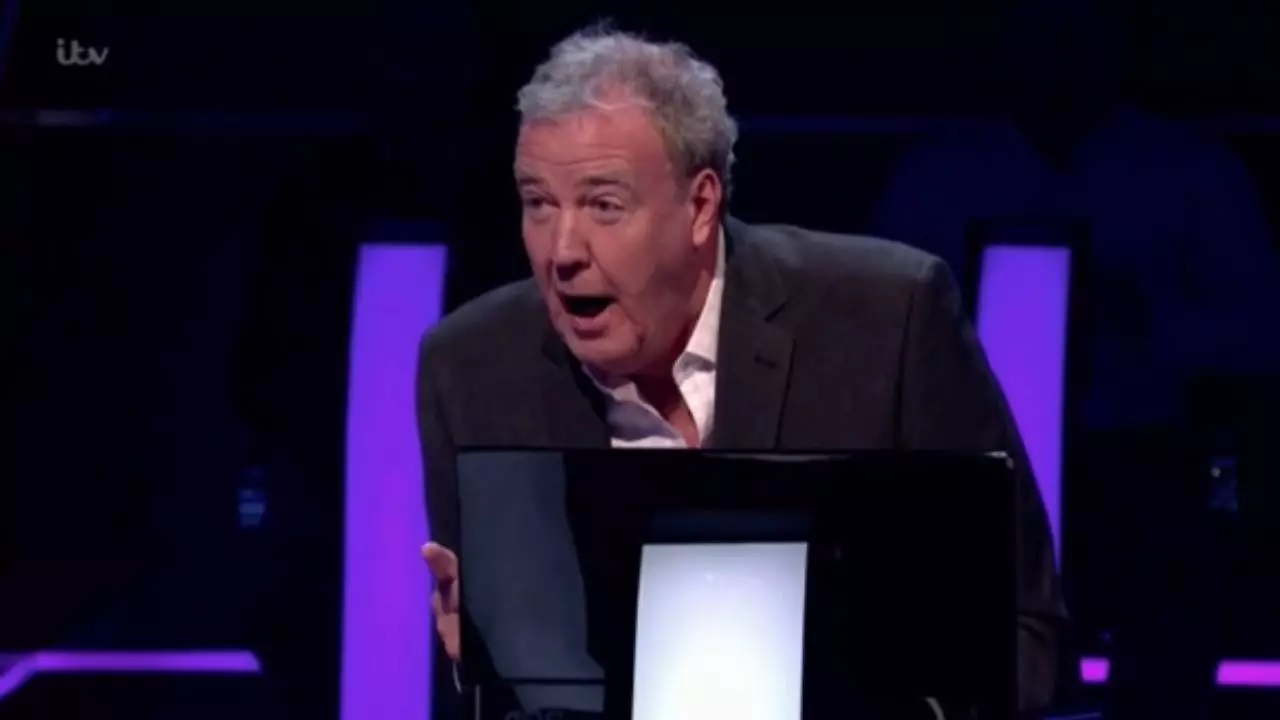 Clarkson was 'in awe' of the winner (