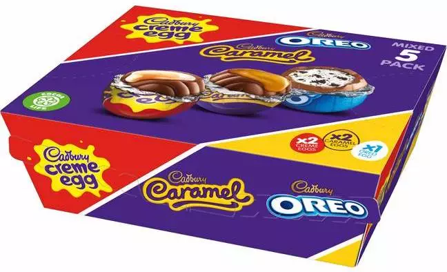 Cadbury has launched a five pack of its best-loved eggs (