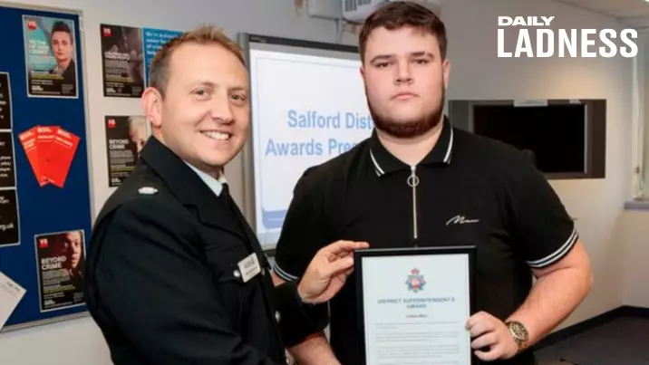 Heroic Teen Awarded For Bravery After Tackling Masked Knifeman