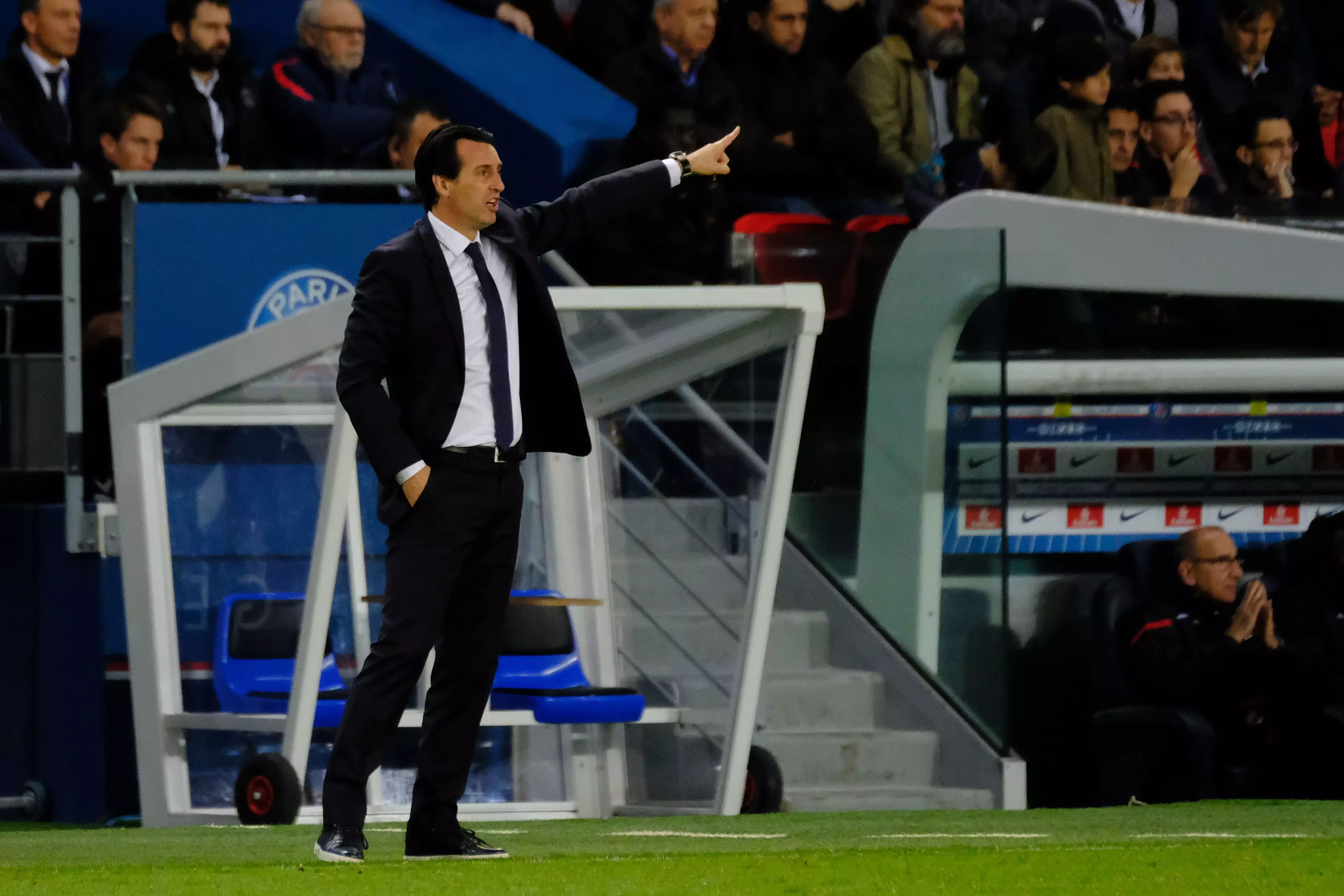 Unai Emery was Neymar's manager for his first year at the Parc des Princes (