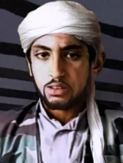 An impression of what Hamza might look like now, made using age progression technology.
