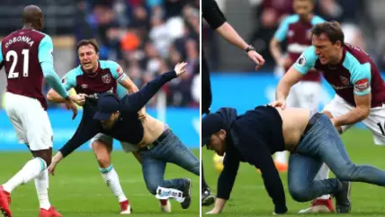 West Ham Captain Mark Noble Reacts To Chaotic Scenes At London Stadium
