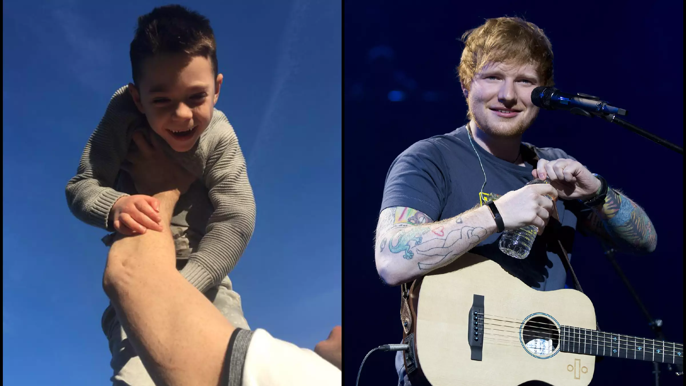 Ed Sheeran Grants Dying Boy's Wish By Meeting Him Backstage