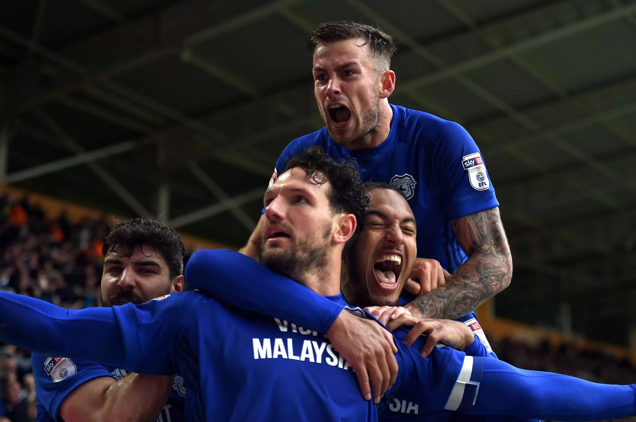 Cardiff kept themselves in pole position for promotion last weekend. Image: PA Images