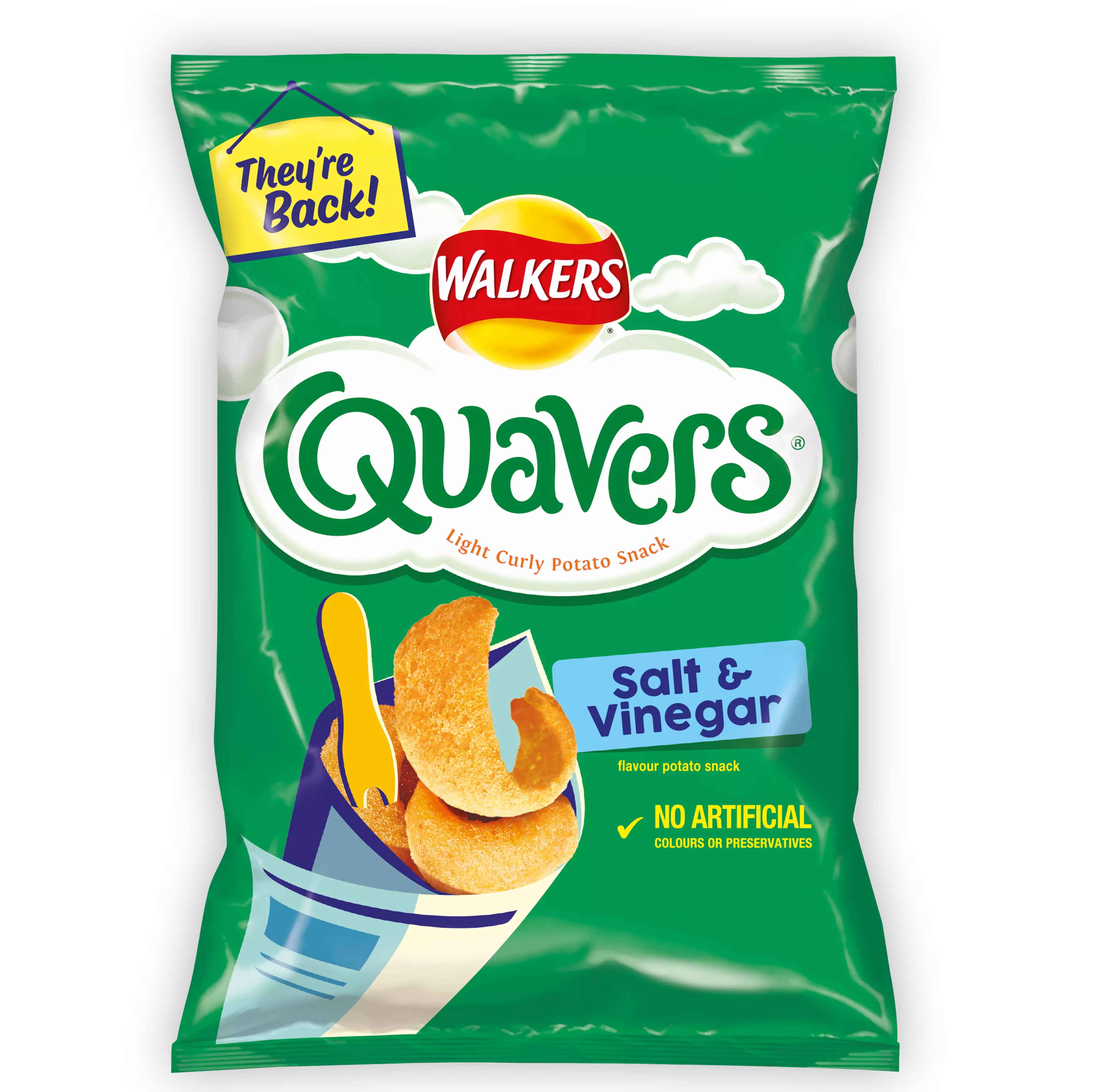 Salt and Vinegar Quavers will be back in January (